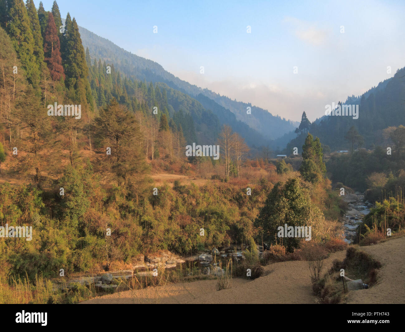 Sandakphu Trekking (West Bengal, India) Stock Photo