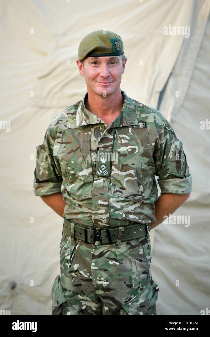 Brigadier Zac Stenning Commander Of 1 Armoured Infantry Brigade In The Oman Desert Where UK 