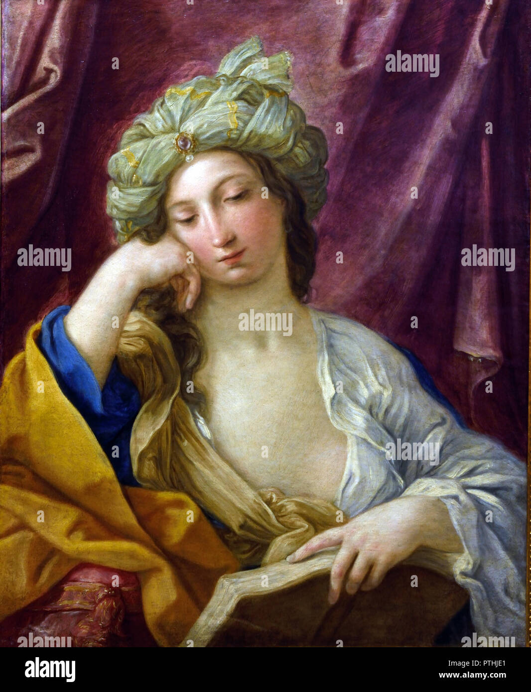 Sibylle 1640 Giovanni Andrea Sirani 1610 – 1670 Italian Baroque Italy Italian ( The sibyls were female prophets of Greek and Roman mythology. ) Stock Photo
