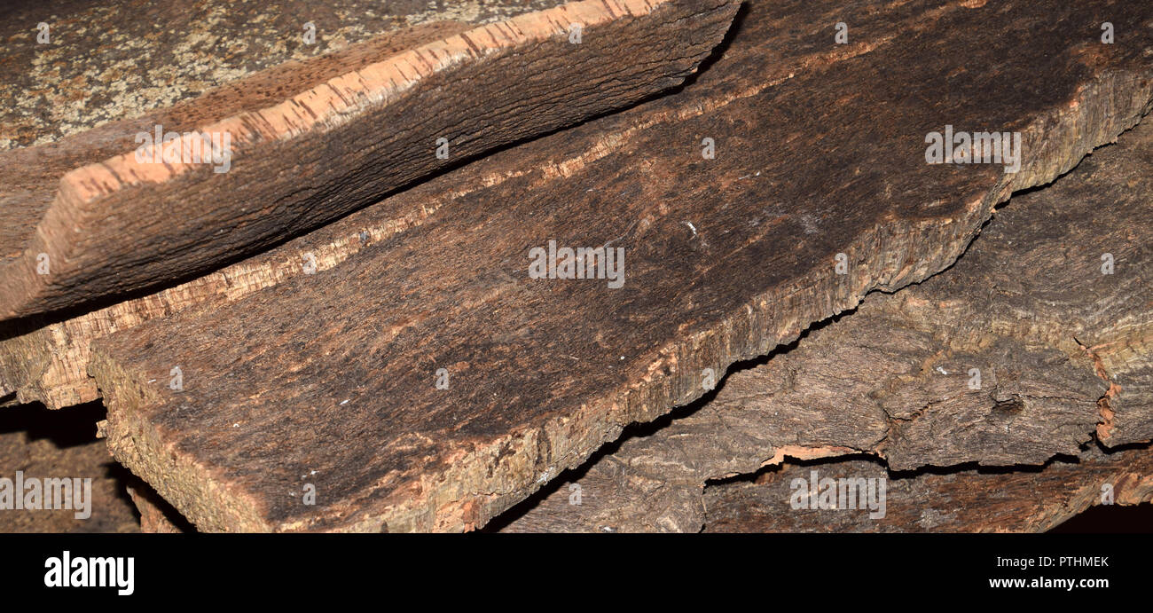 Cork Bark Pile High Resolution Stock Photography and Images Alamy