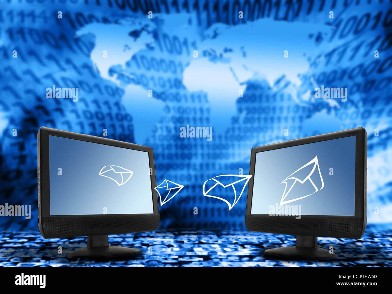 E mail eschange hires stock photography and images Alamy