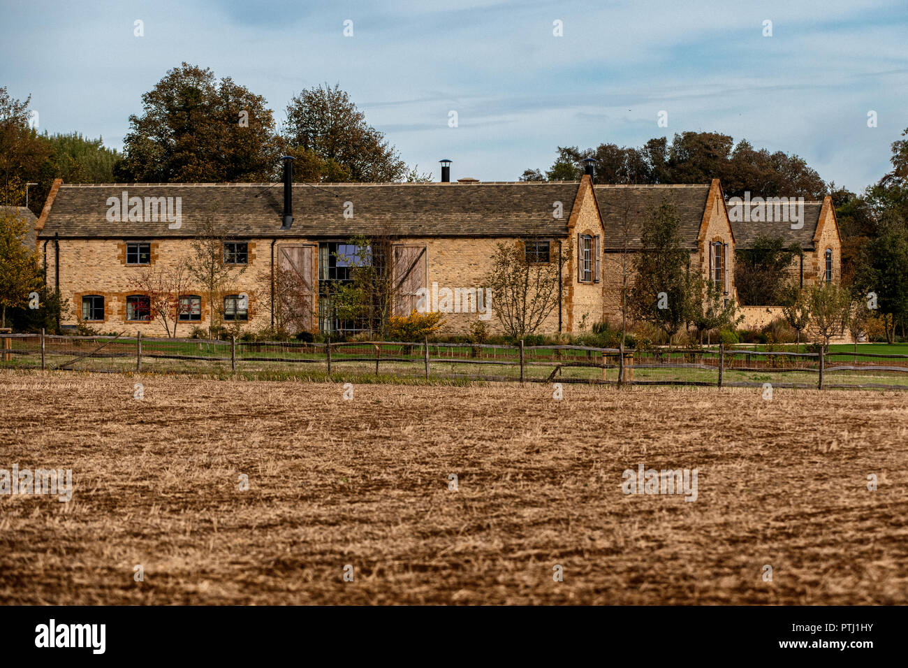 David and Victoria Beckham's Cotswolds estate near Great Tew in