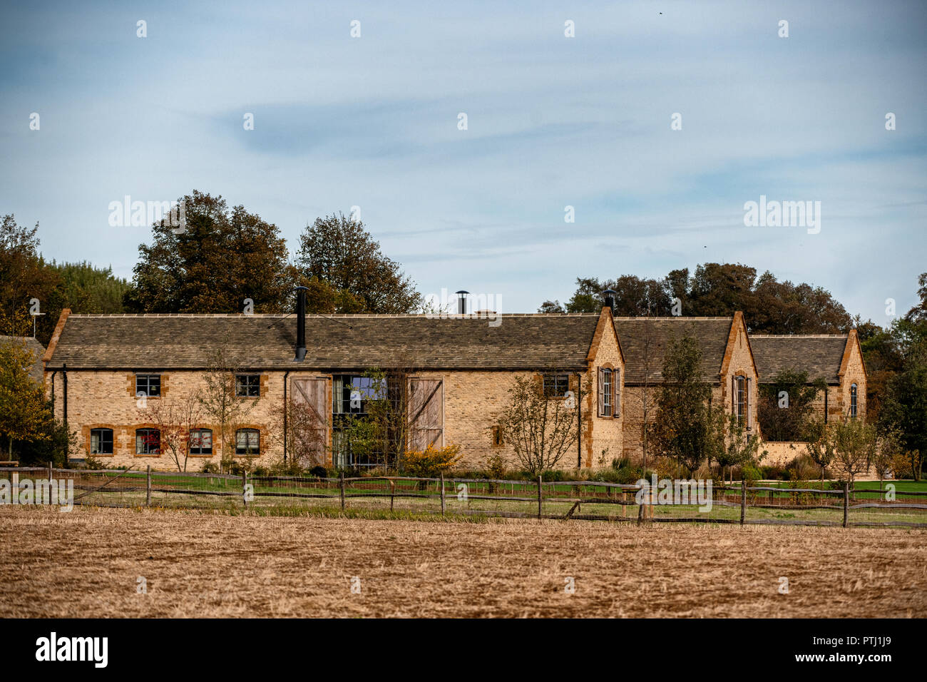 David and Victoria Beckham's Cotswolds estate near Great Tew in