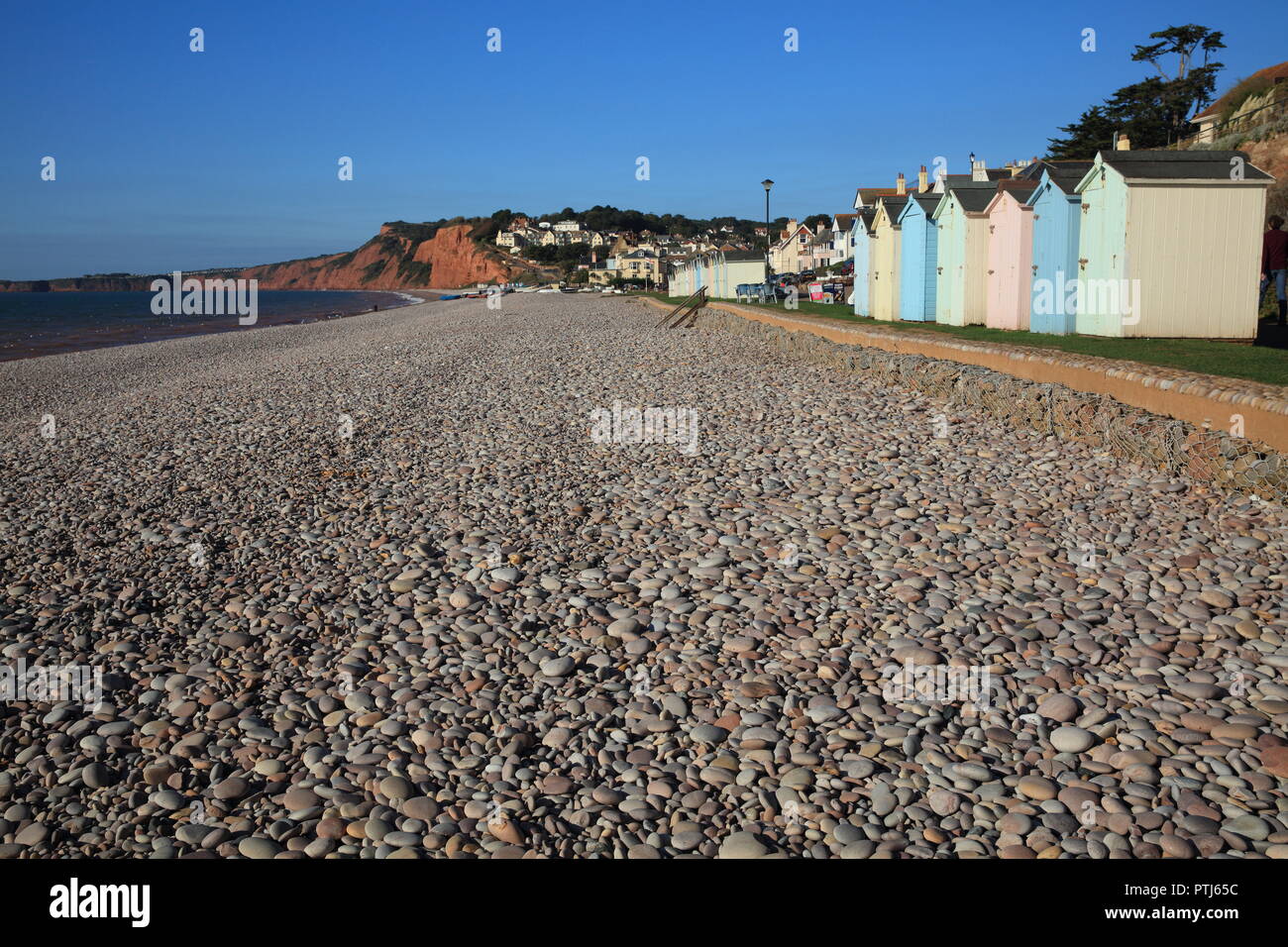 Budleigh Salterton seafront, East Devon, England, UK Stock Photo Alamy