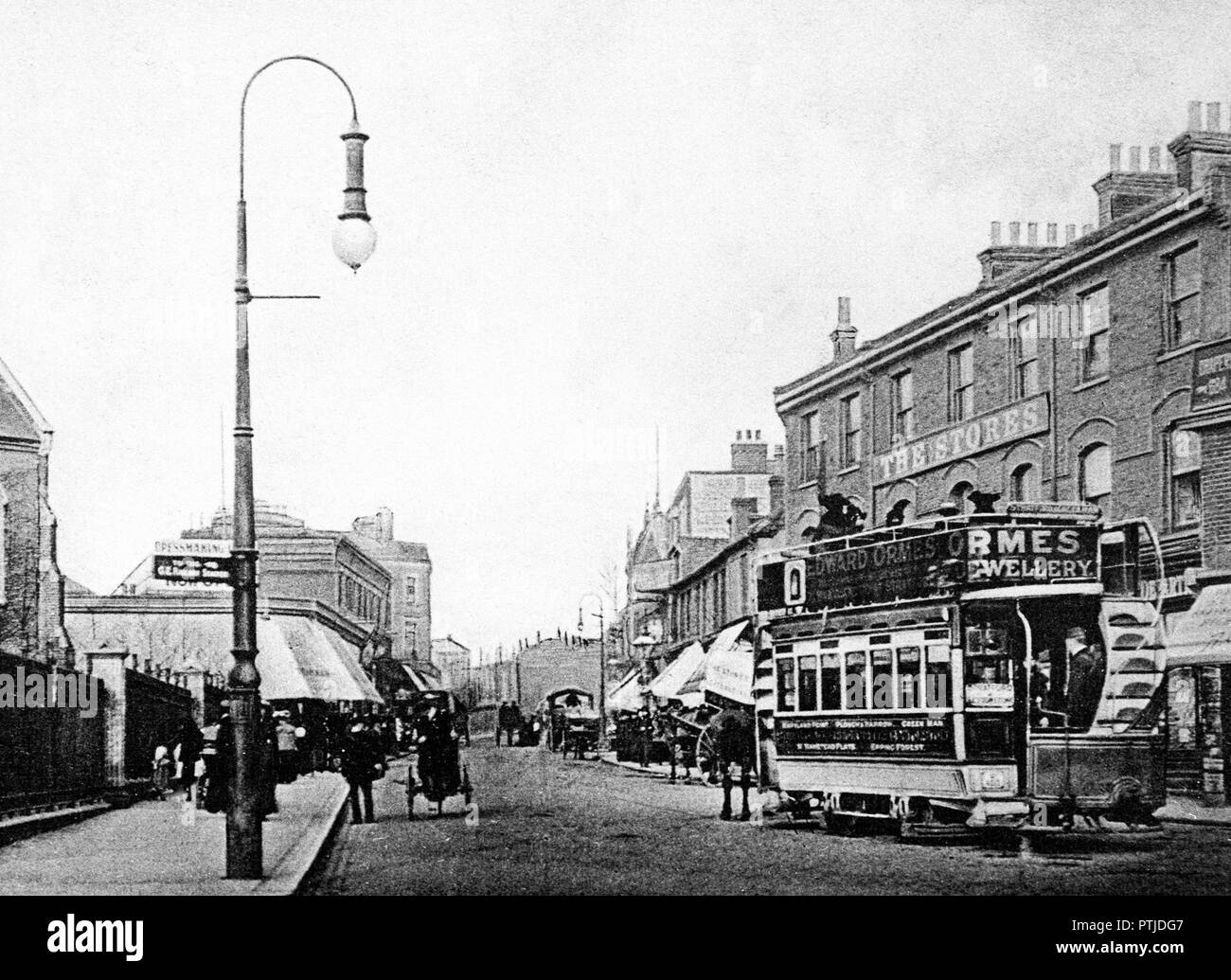 Leytonstone, London early 1900’s Stock Photo Alamy