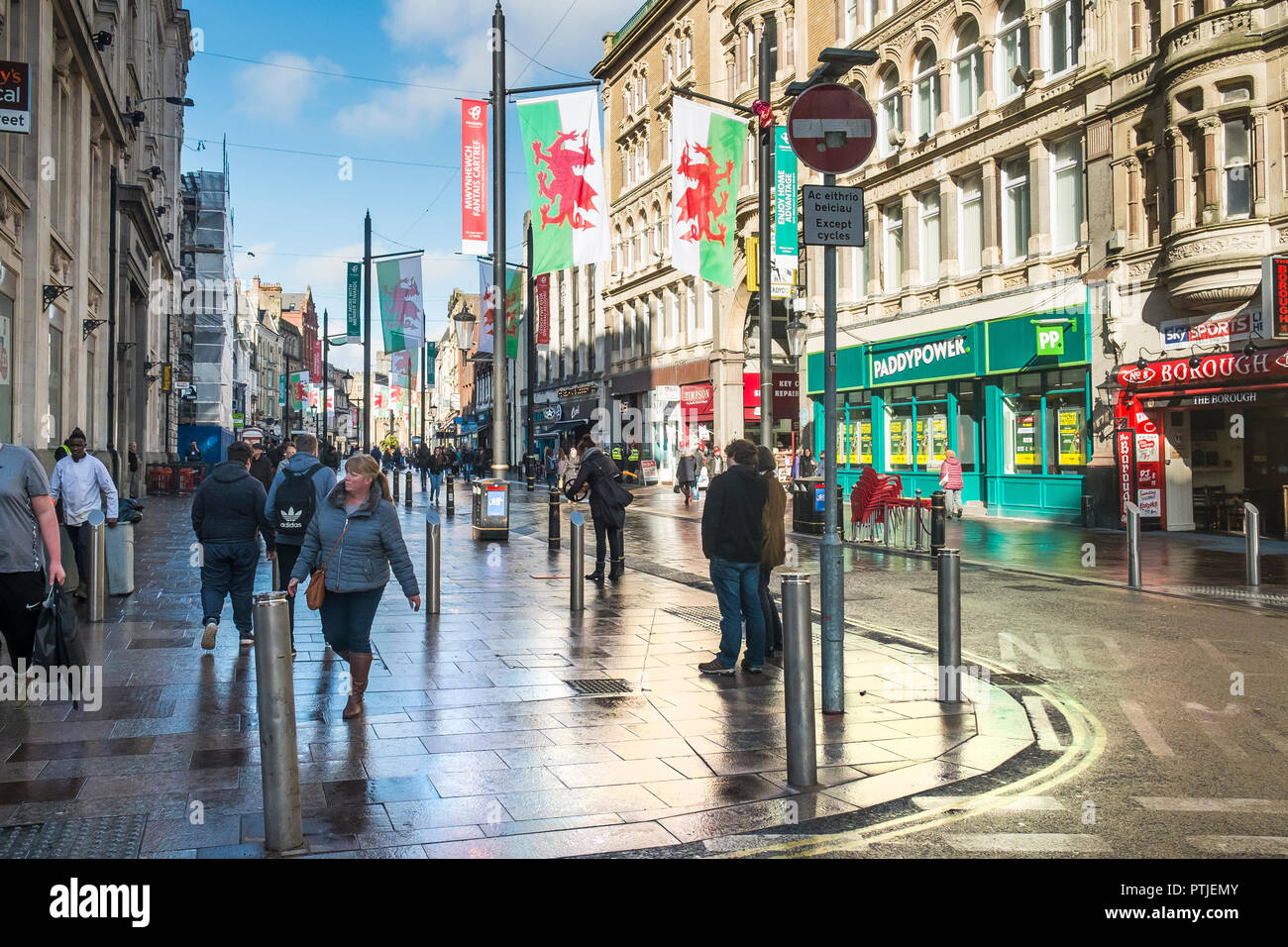 Cardiff City Centre Stock Photos & Cardiff City Centre Stock Images Alamy