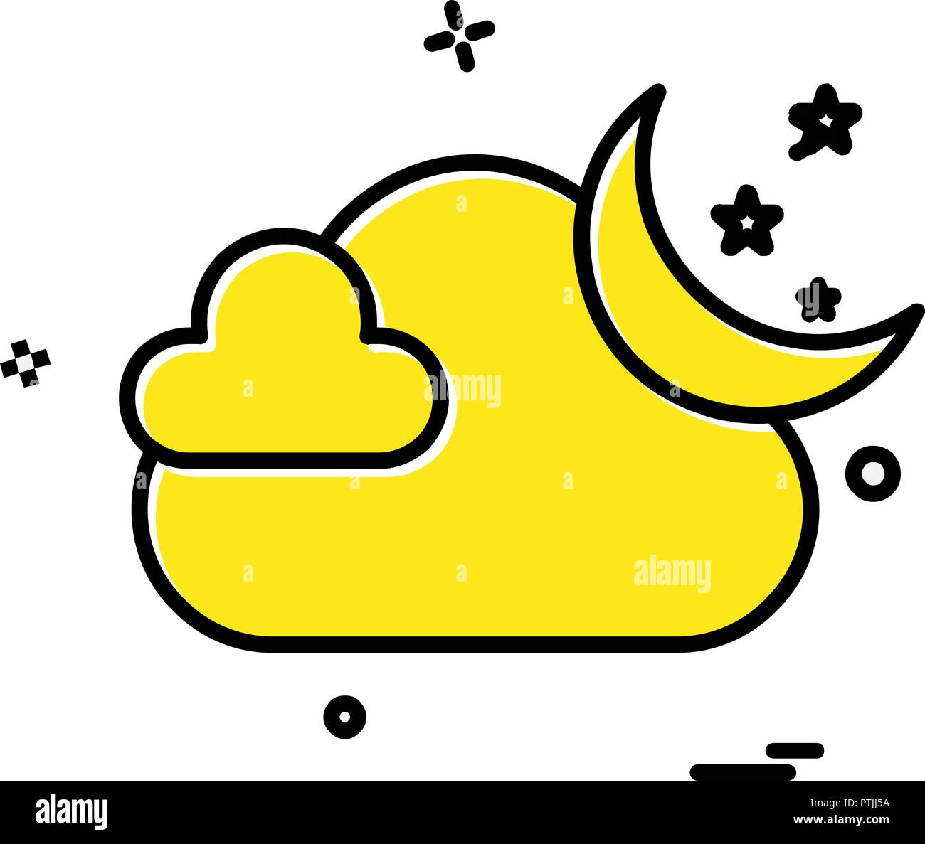 Cloud icon design vector Stock Vector Image & Art - Alamy
