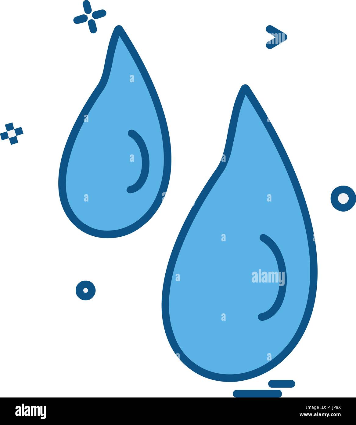 Cloudy weather icon design vector Stock Vector Image & Art - Alamy