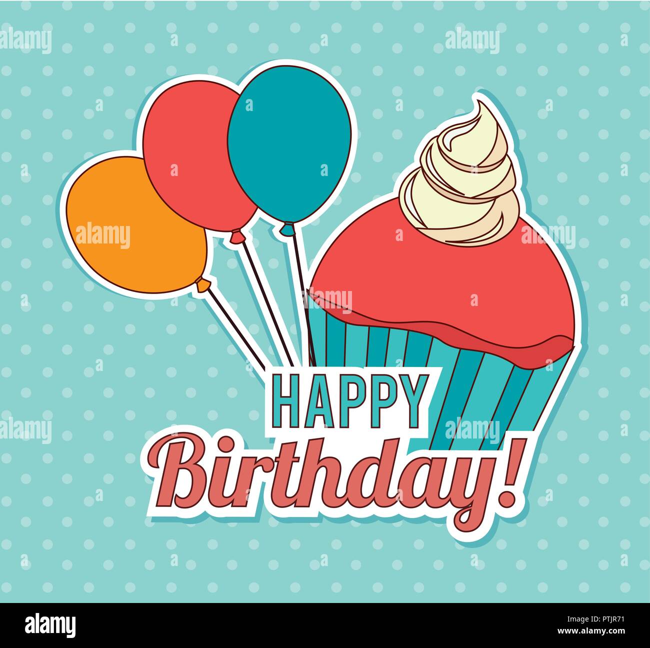 Birthday design icom vector ilstration Stock Vector Image & Art - Alamy
