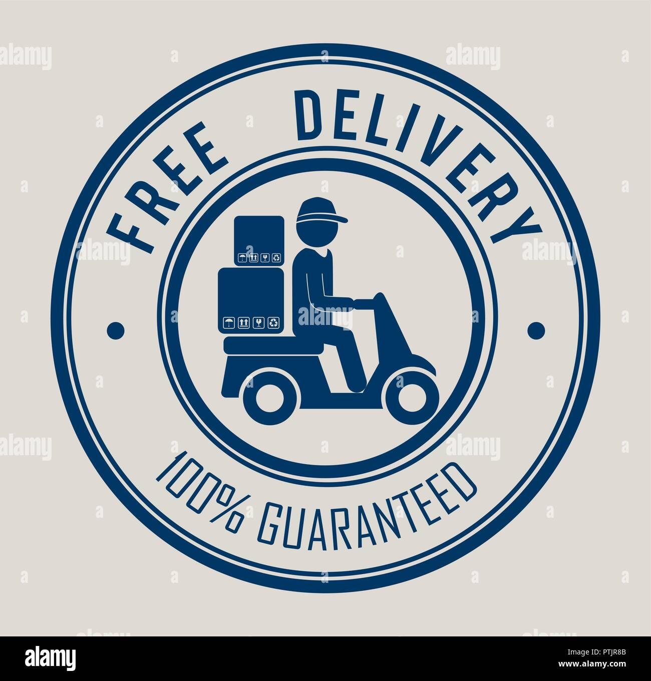 Delivery design icom vector ilstration Stock Vector Image & Art - Alamy