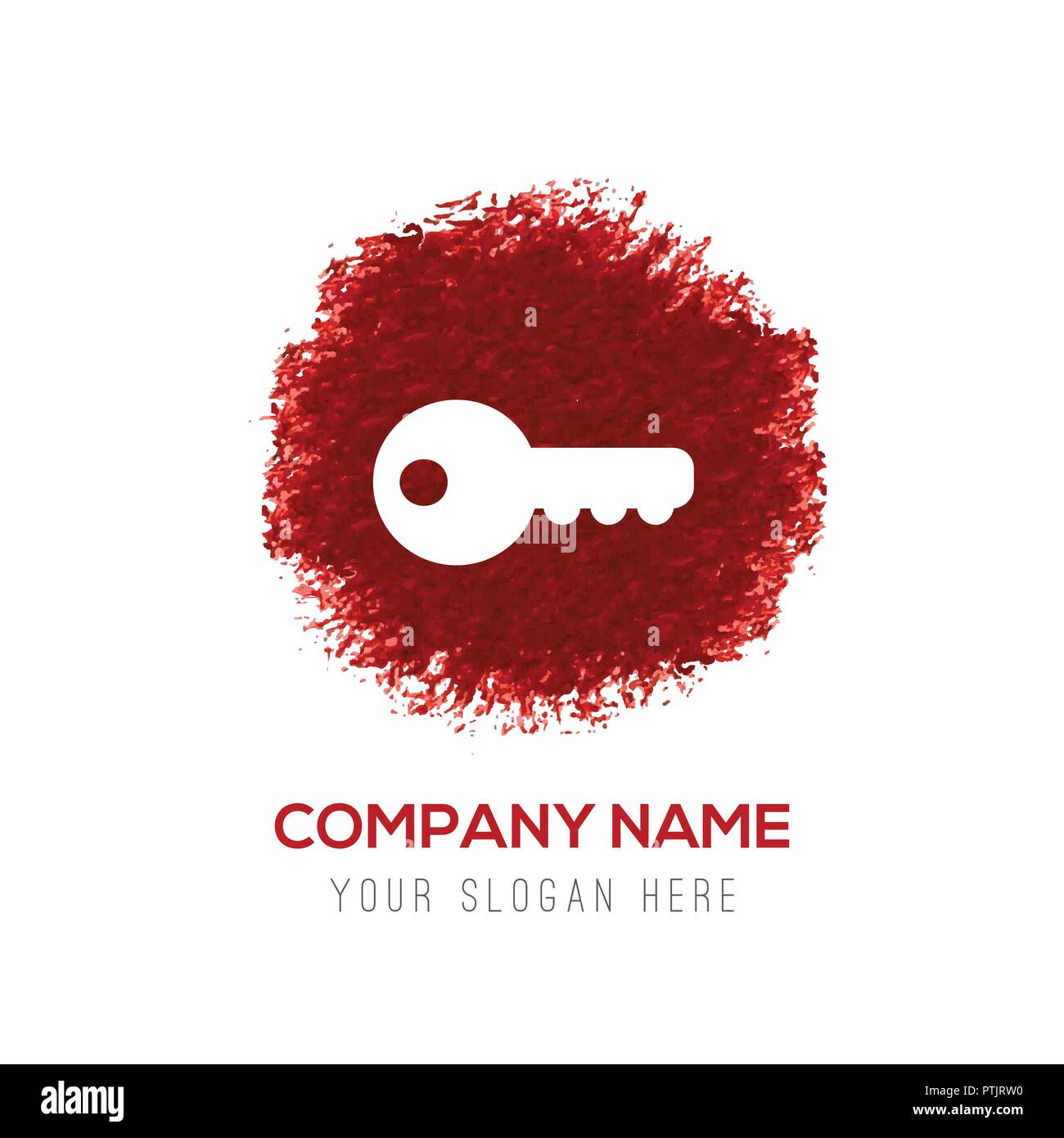Door key red blank Stock Vector Images - Alamy