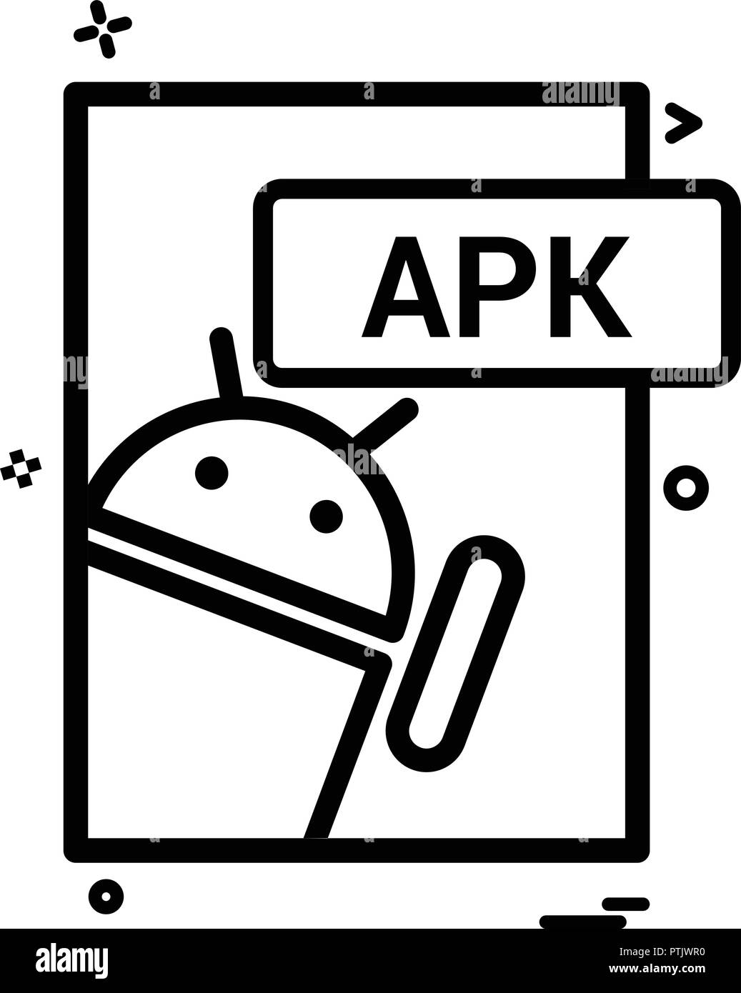 Apk format Black and White Stock Photos & Images Alamy