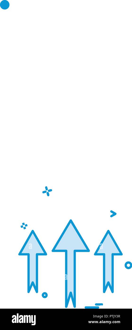 Direction arrow icon design vector Stock Vector Image & Art - Alamy