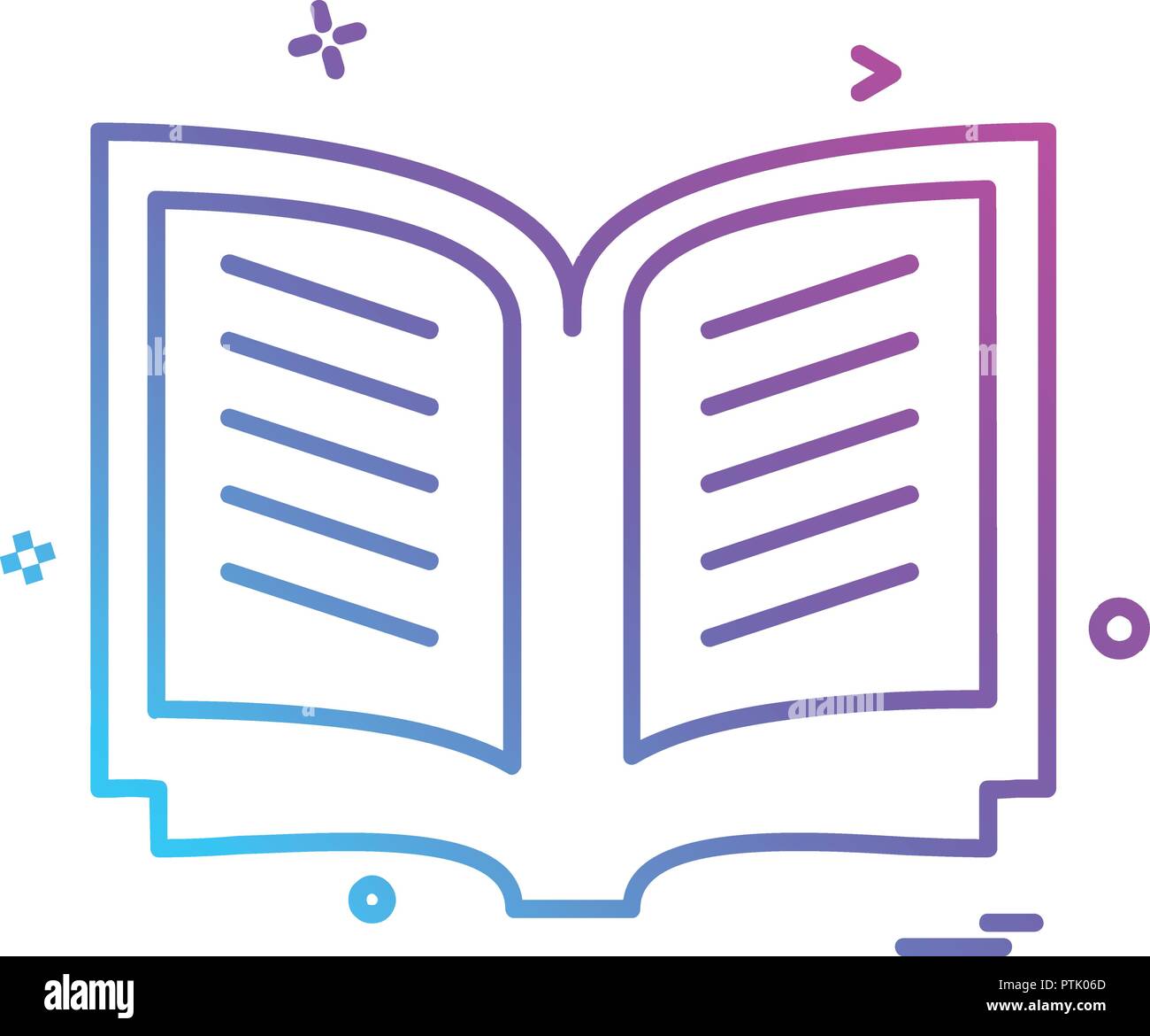 Book icon design vector Stock Vector Image & Art - Alamy