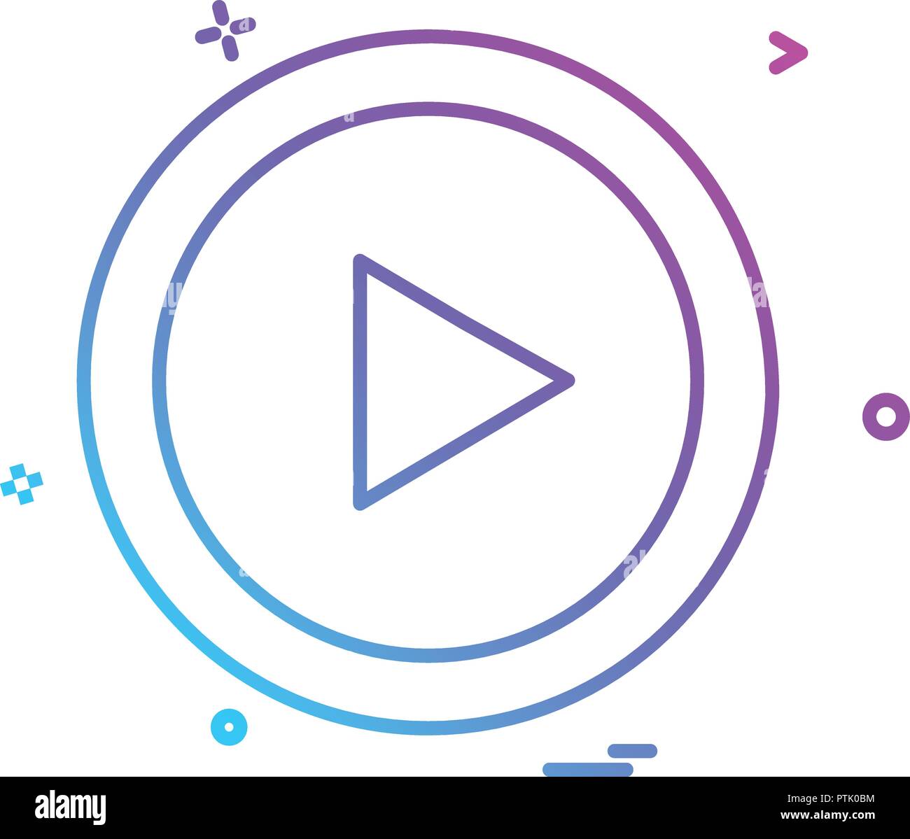 Media icon design vector Stock Vector Image & Art - Alamy