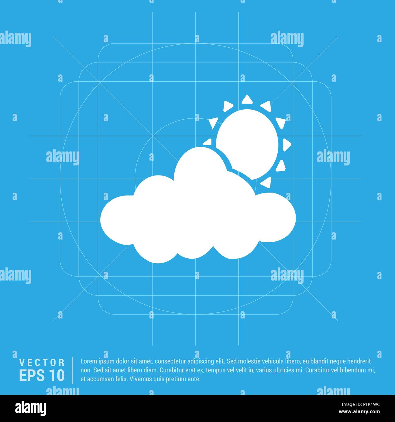 Sun Cloud Icon Stock Vector Image & Art - Alamy