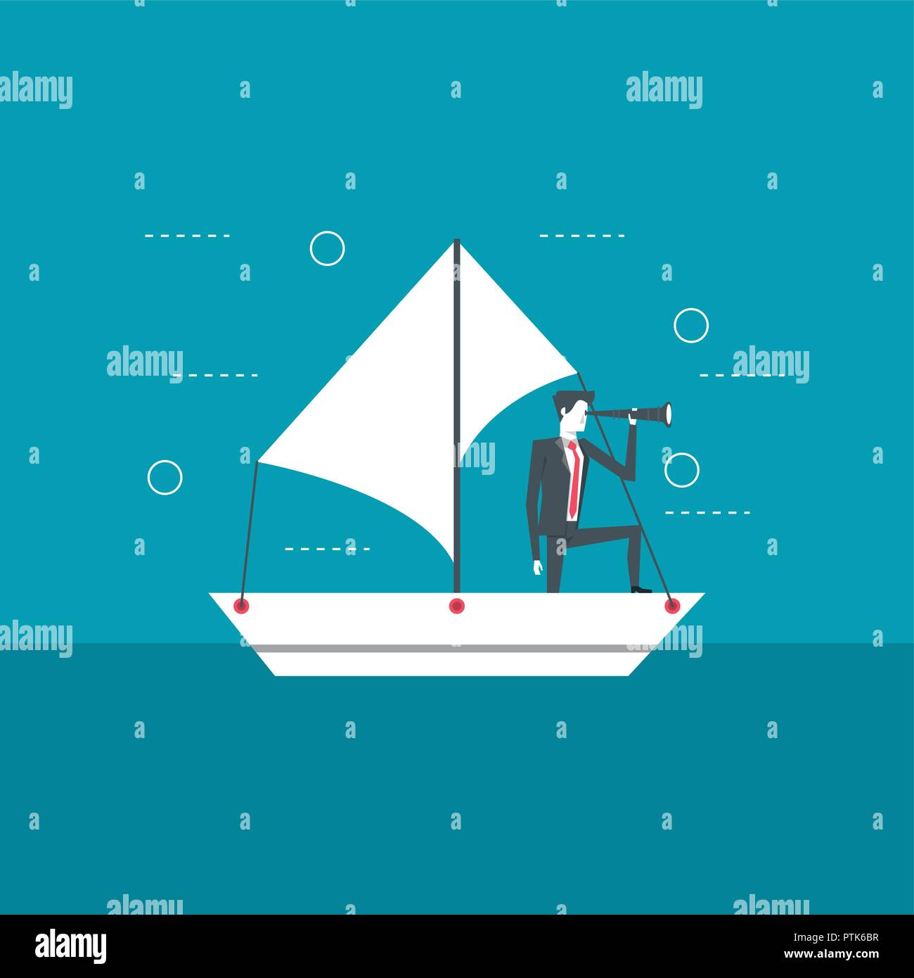 Business leader and visionary Stock Vector Image & Art - Alamy