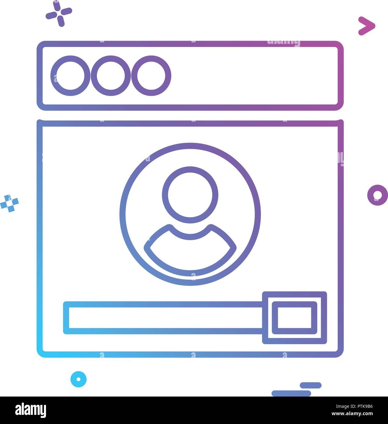 Web layouts icon design vector Stock Vector Image & Art - Alamy