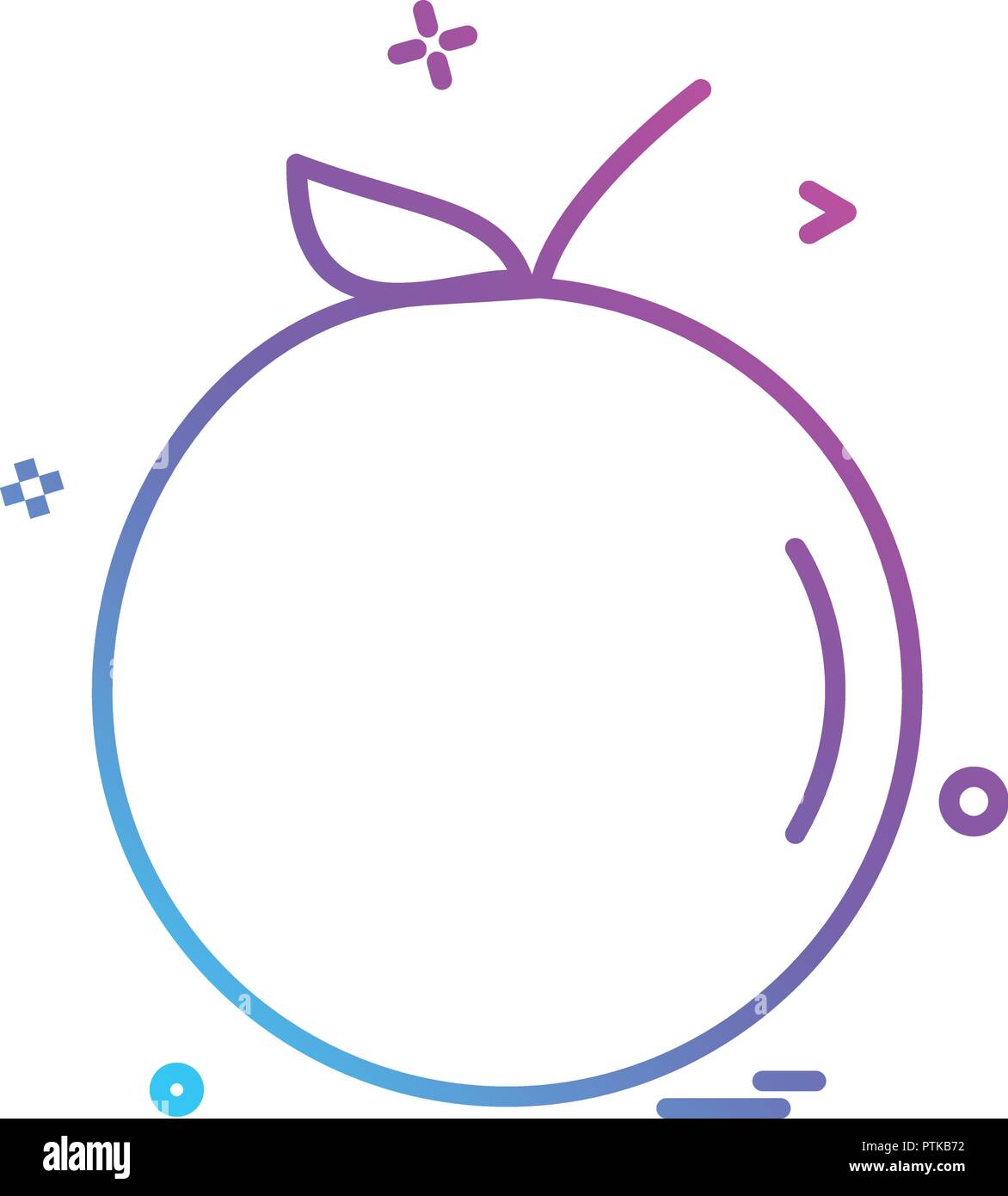 Fruits icon design vector Stock Vector Image & Art - Alamy