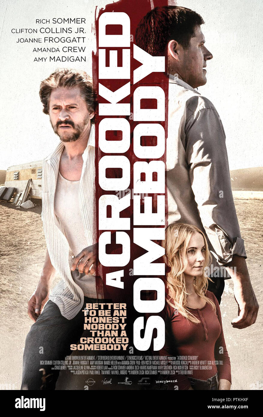 A CROOKED SOMEBODY, poster, from left: Clifton Collins Jr., Rich Sommer