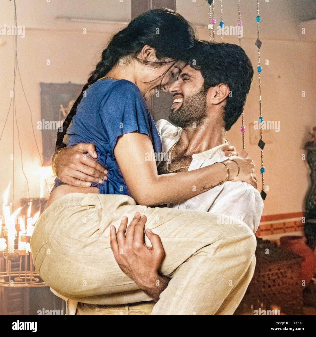 Geetha Govindam From Left Vijay Deverakonda Rashmika Mandanna 18 C Sarigama Cinemas Courtesy Everett Collection Stock Photo Alamy