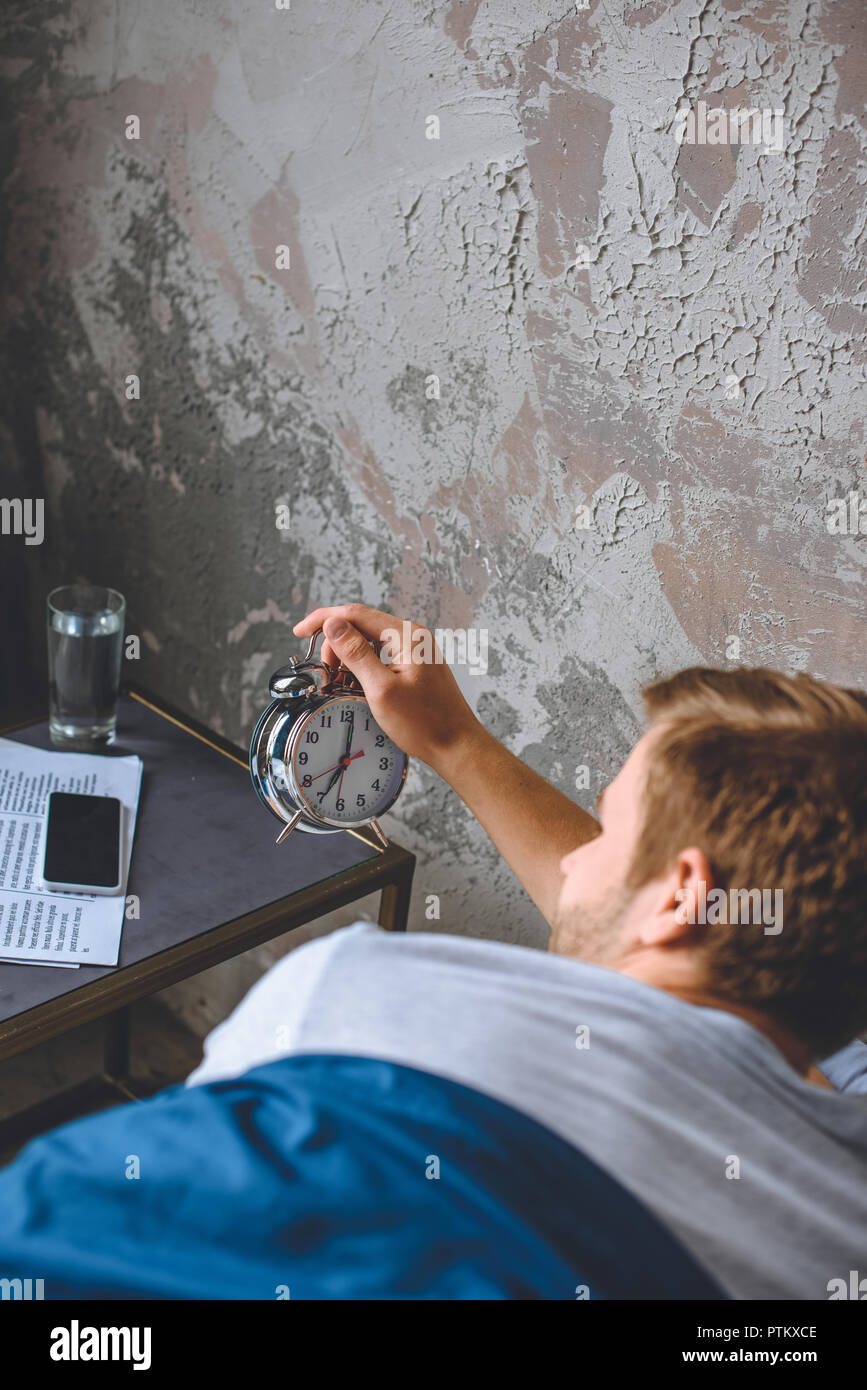 Turning off alarm clock hires stock photography and images Alamy