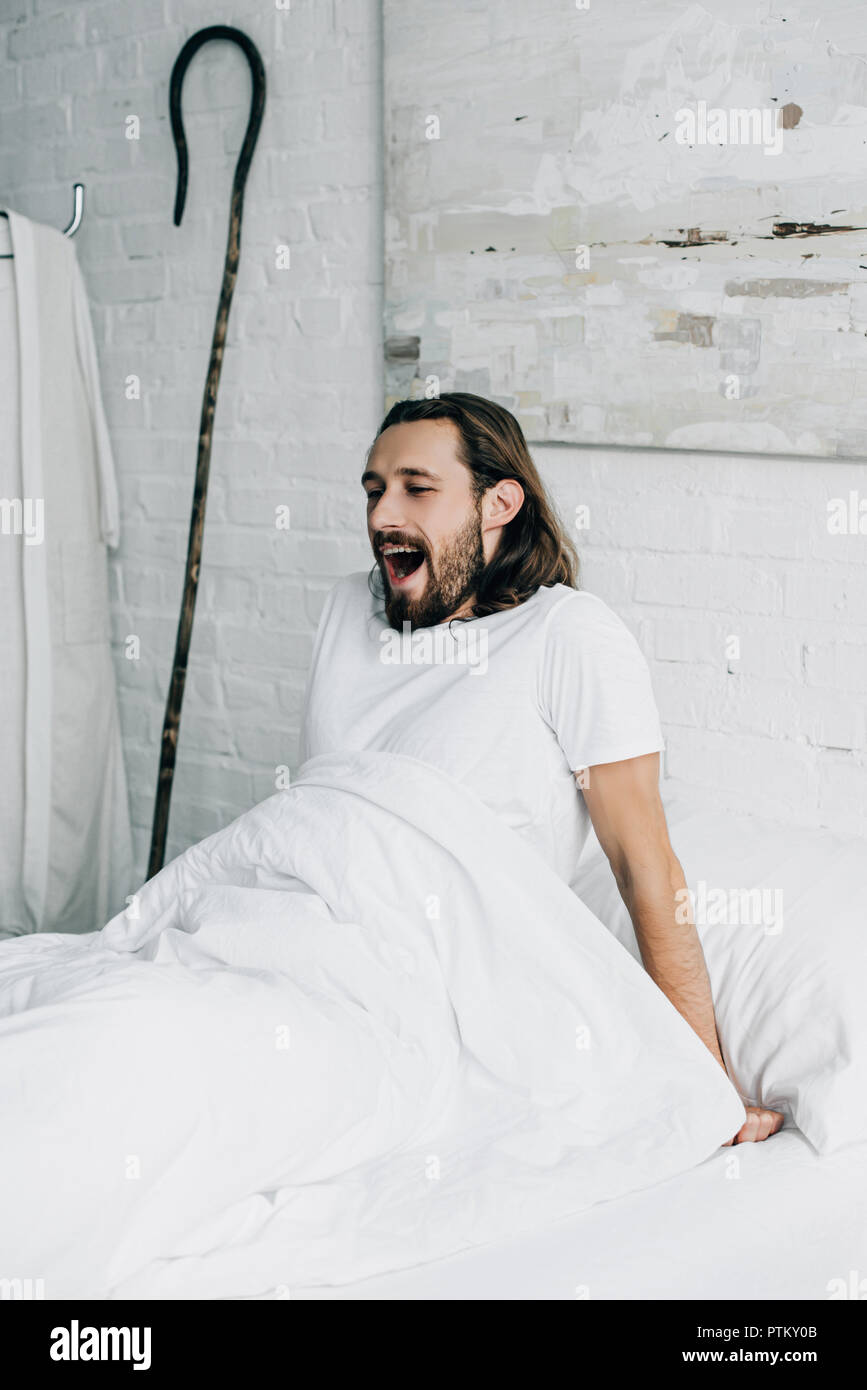 Jesus in bed hires stock photography and images Alamy
