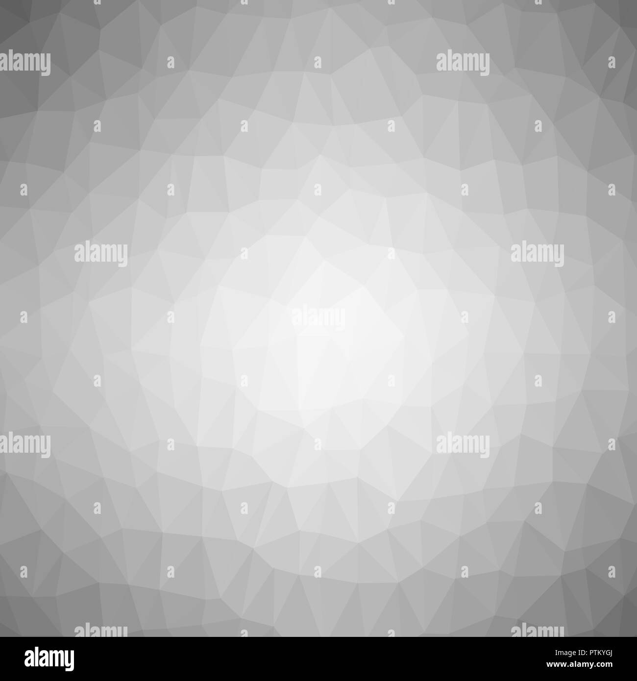 Grey Polygonal Background. Rumpled Triangular Pattern. Low Poly Texture. Origami Style Stock Vector