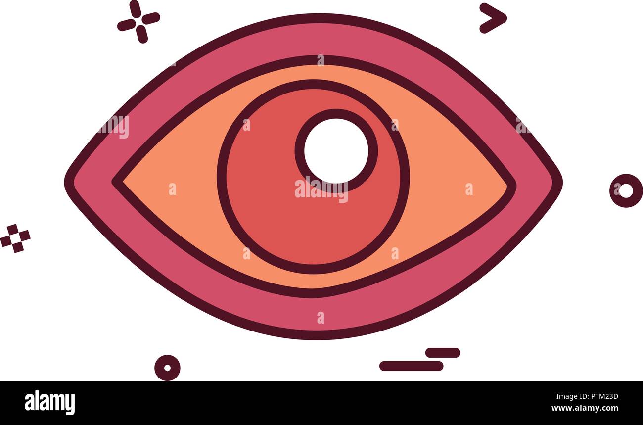 eye icon design vector Stock Vector Image & Art - Alamy