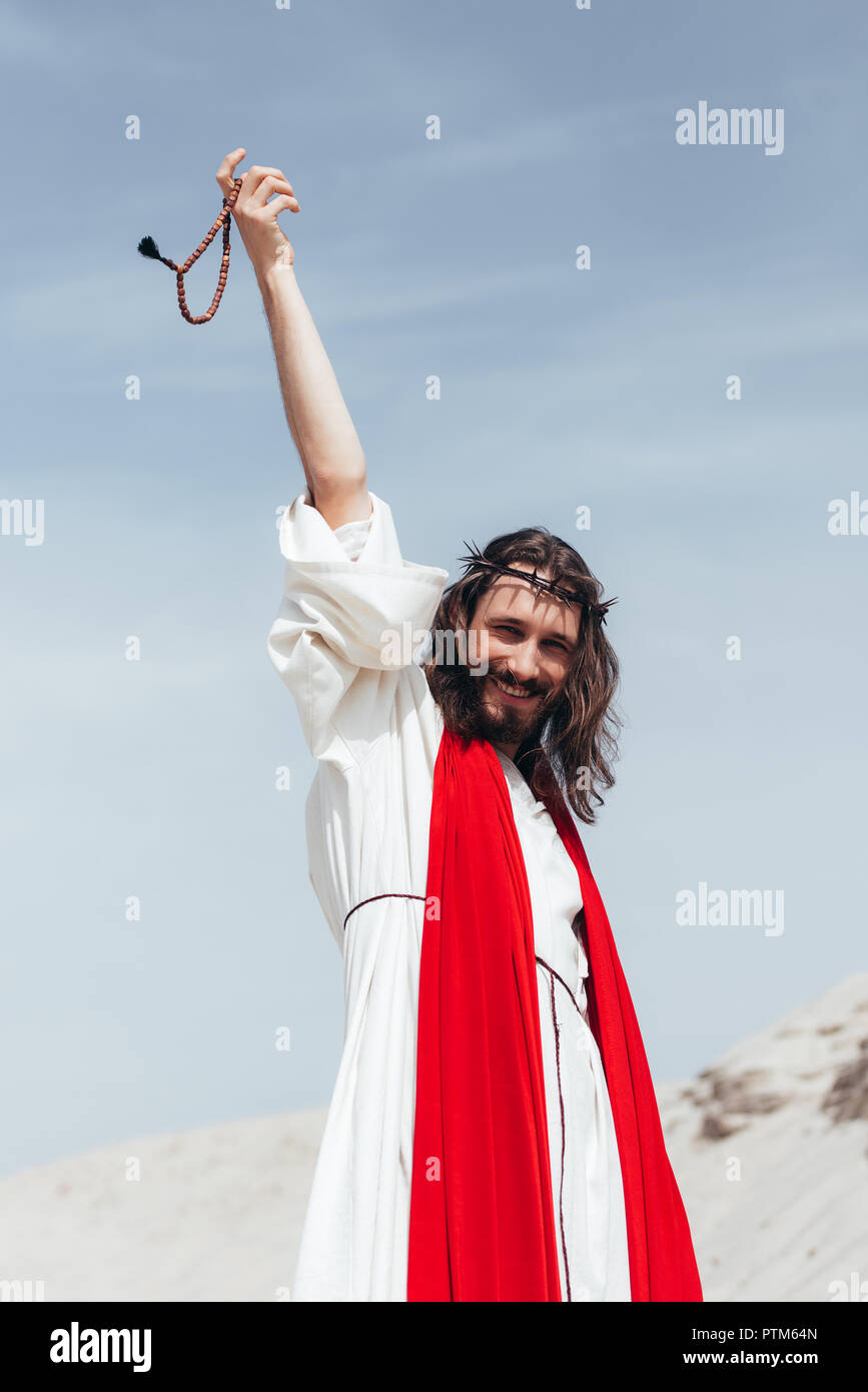 Jesus, White With Red Sash