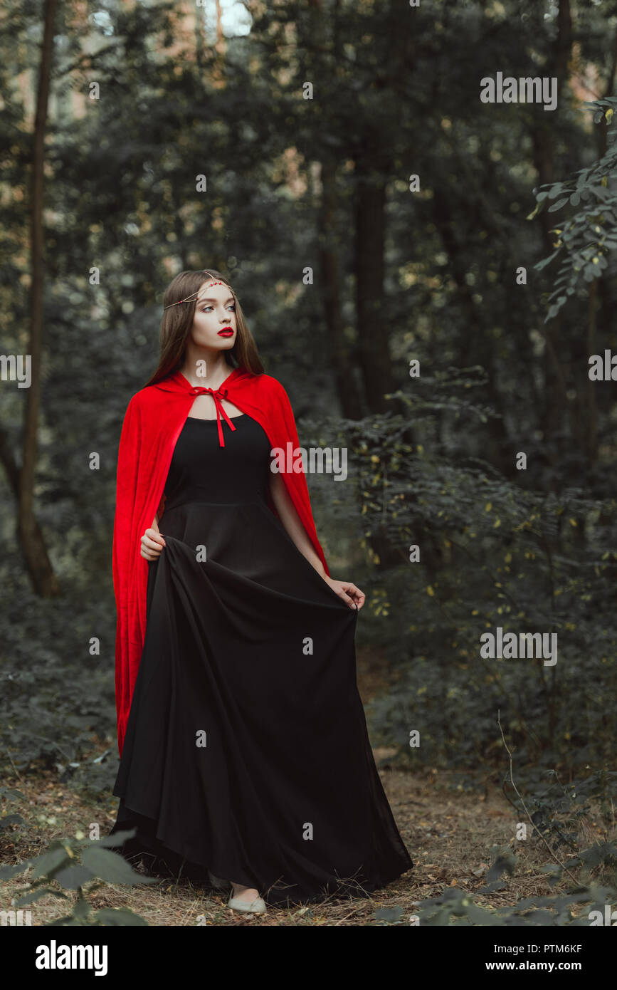 strapless open back dress Super Hero Cape Fancy Dress Outfit Black Or Red – Crusader Gifts