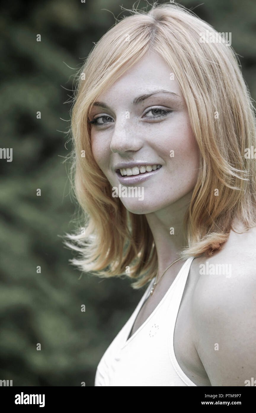 Natur rote haare
