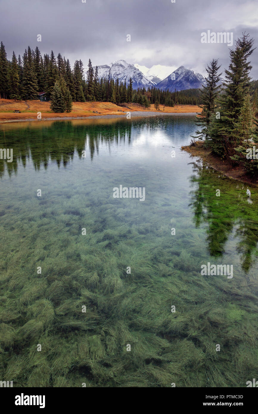 Cascade Ponds, Banff National Park, Alberta, Canada Stock Photo Alamy