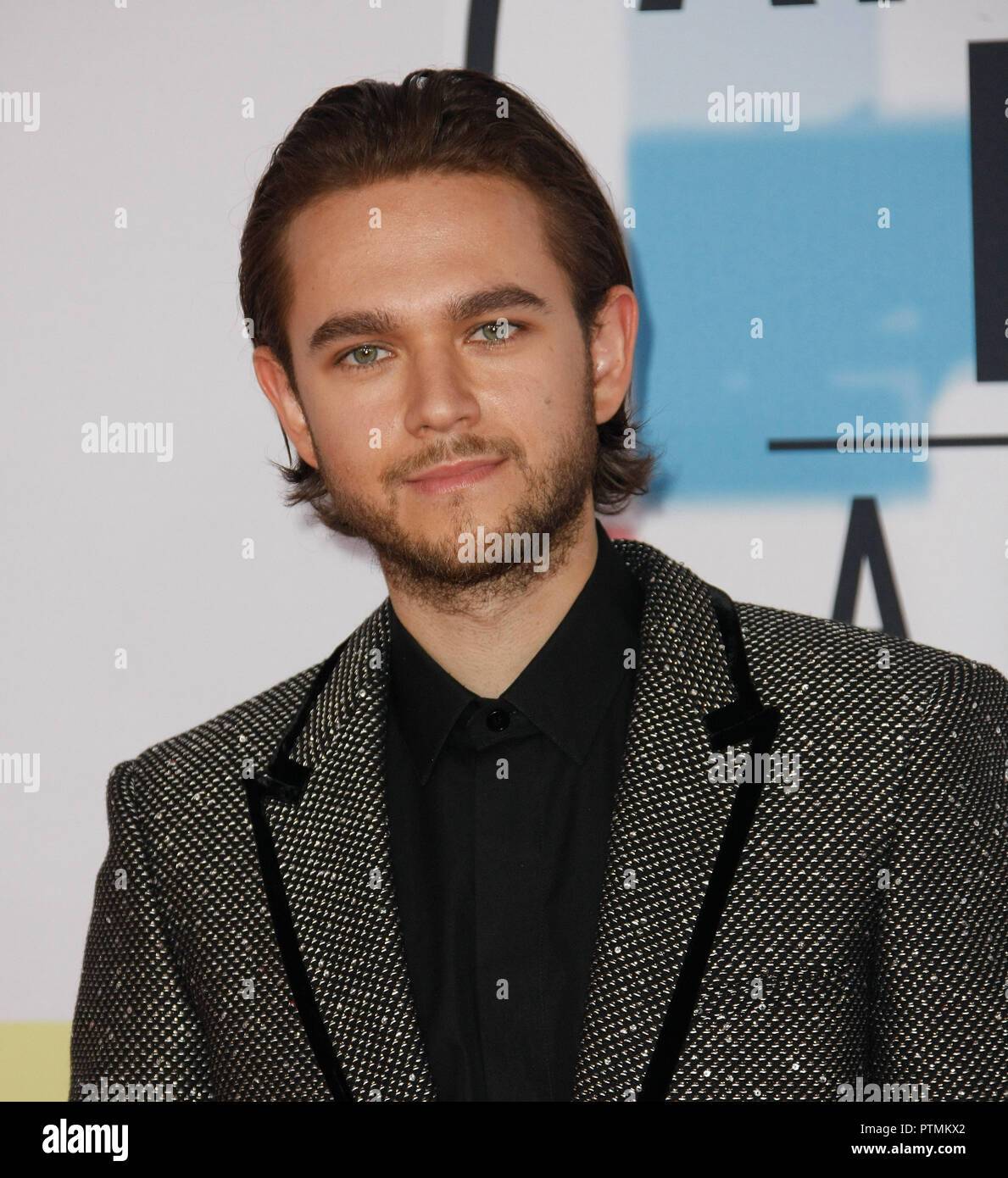LOS ANGELES, CA - OCTOBER 09: Zedd attends the 2018 American Music Awards at Microsoft Theater on October 9, 2018 in Los Angeles, California.   (Photo by imageSPACE/MediaPunch) Stock Photo