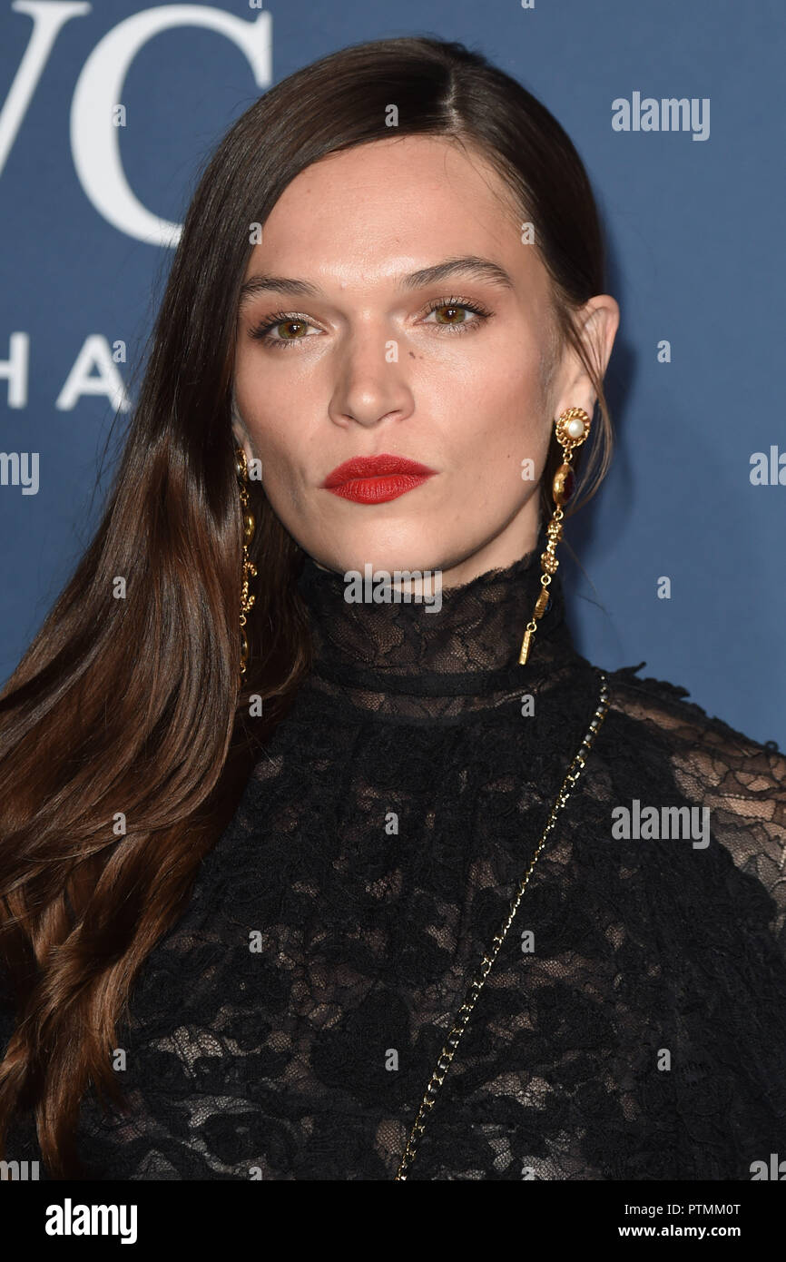 London, UK. October 09, 2018: Anna Brewster arriving for the 2018 IWC
