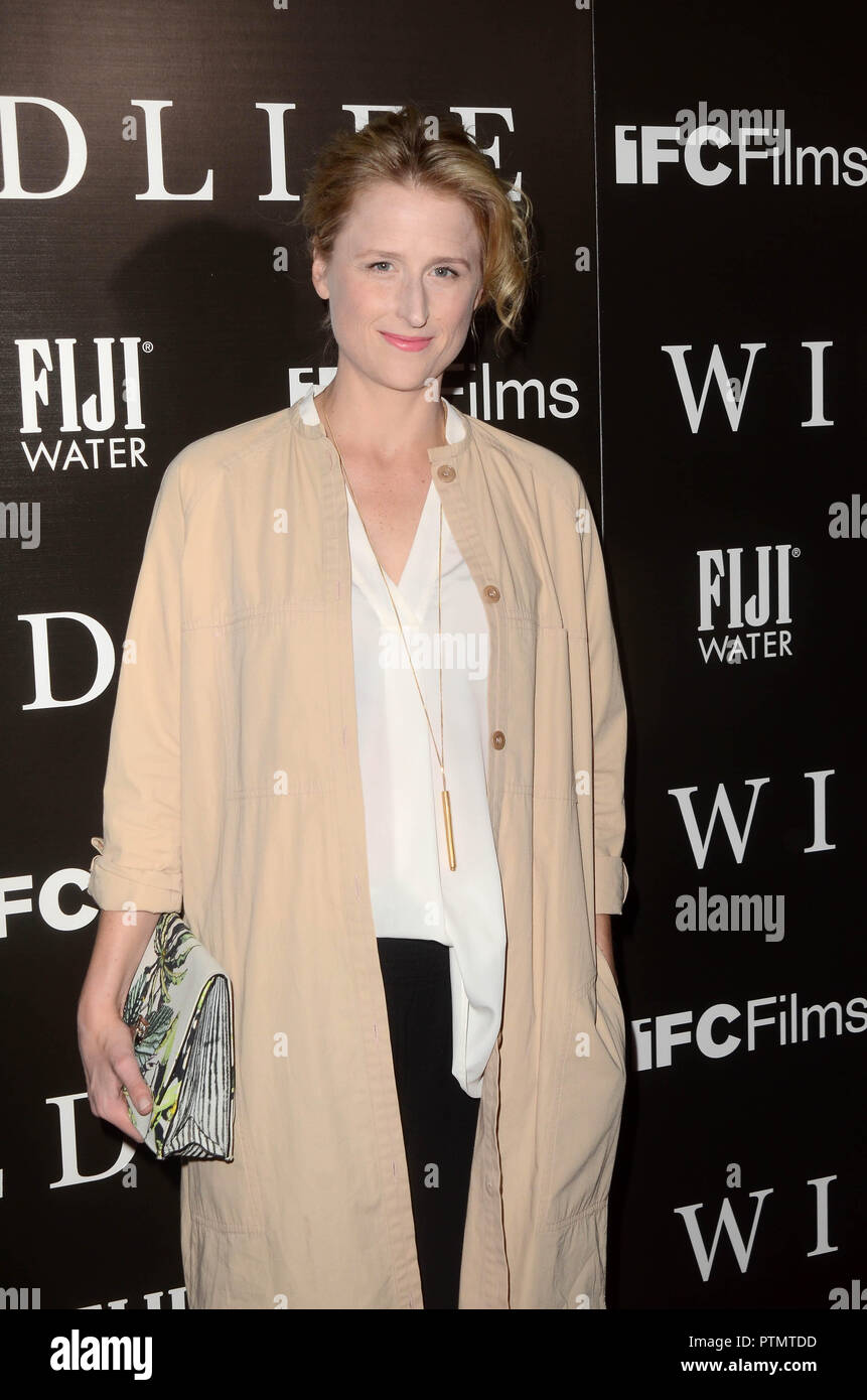 Hollywood, Ca. 9th Oct, 2018. Mamie Gummer at the Los Angeles Premiere ...