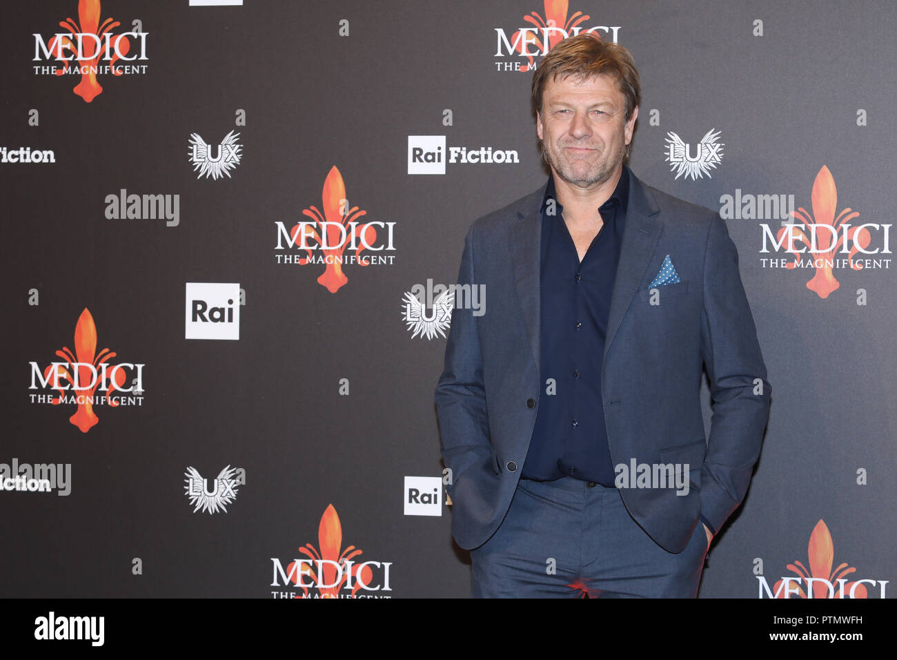 Florence, Palazzo Medici Riccardi, photocall tv series "Medici The