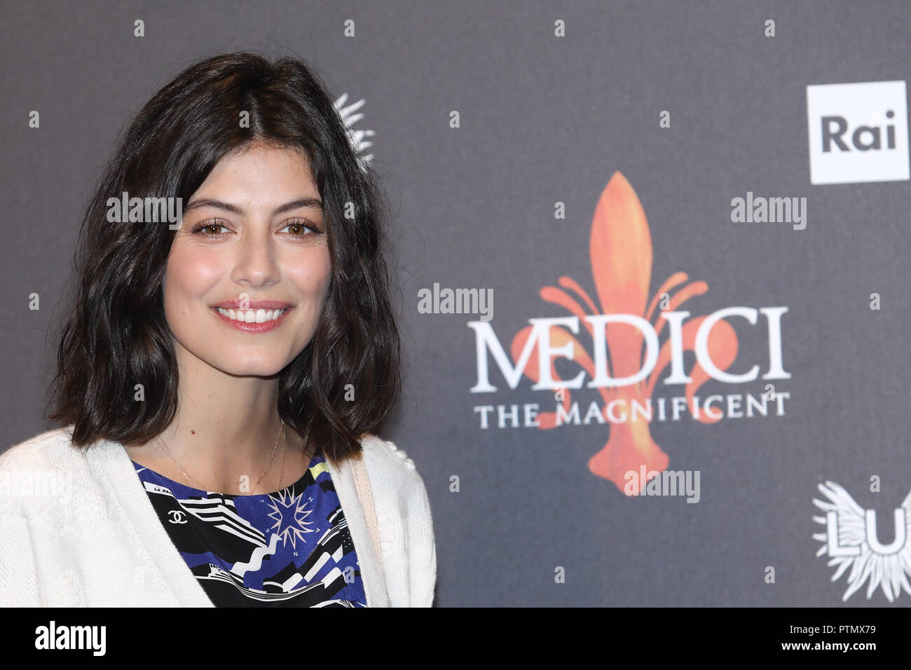 Florence, Palazzo Medici Riccardi, photocall tv series "Medici - The