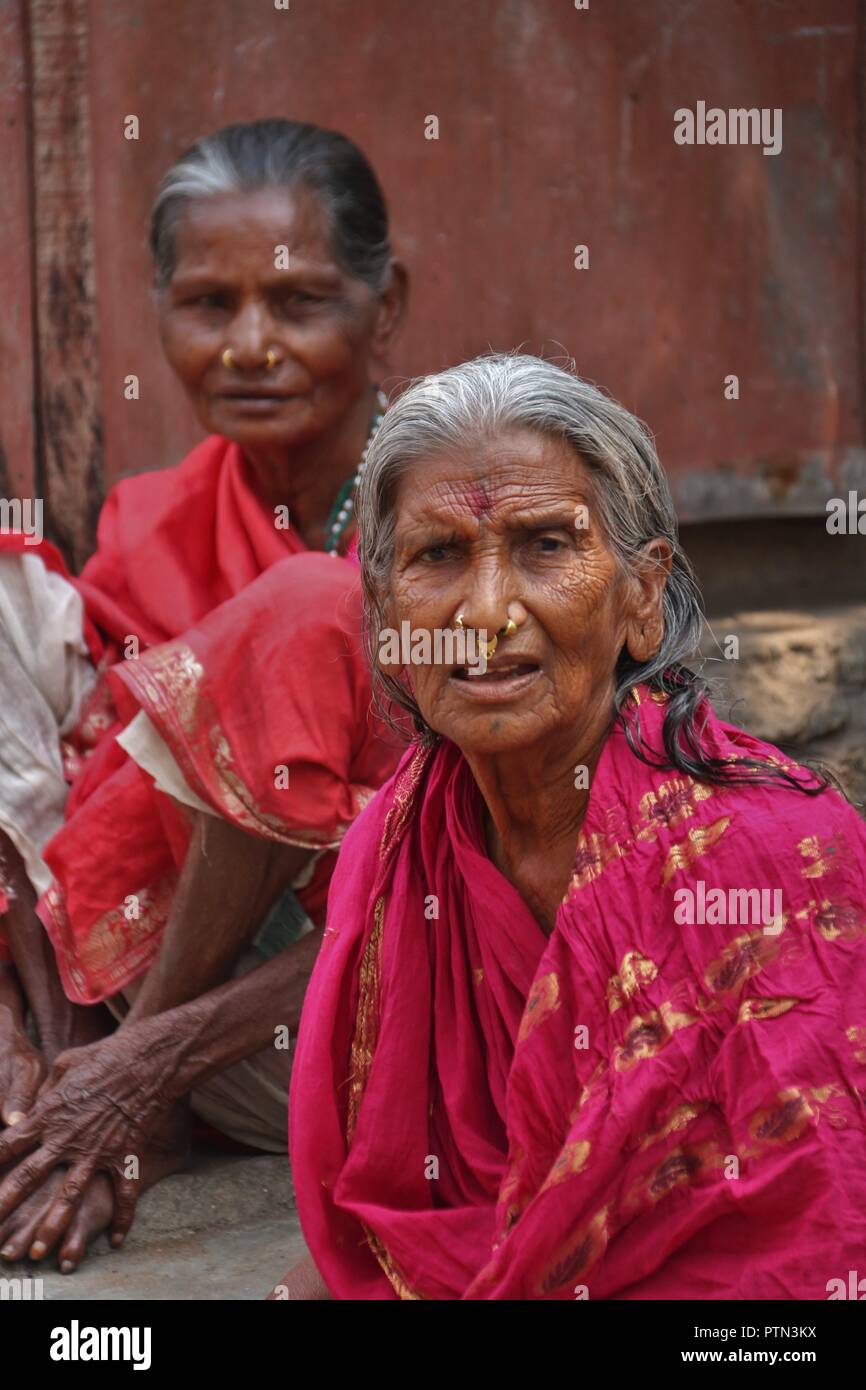 Indian woman and women Stock Photo