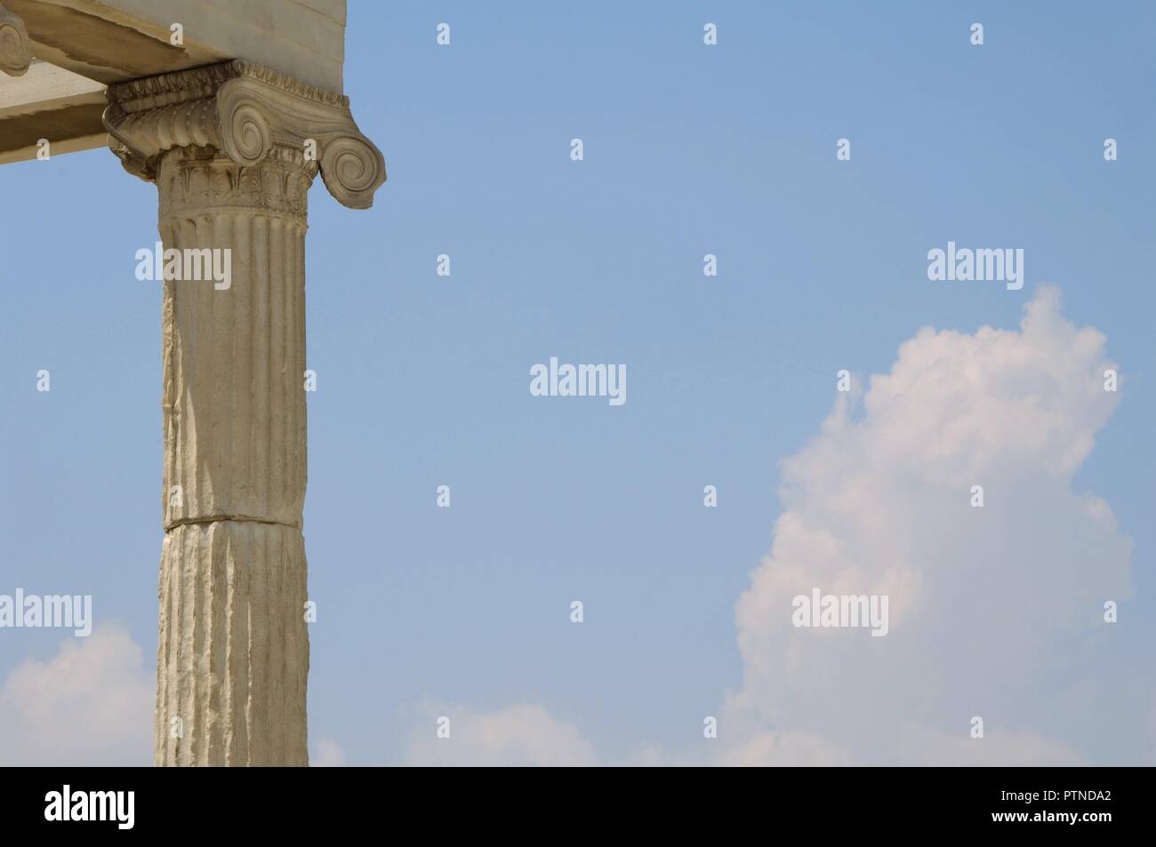 Greece. Athens. Acropolis. Erechtheion. Ionic temple which was built in ...