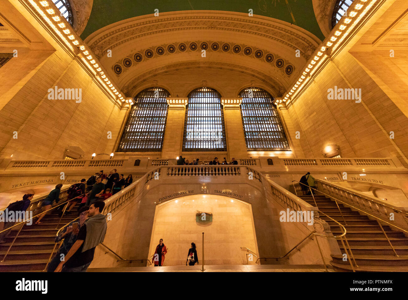 Grand Concourse, Grand Central Terminal. New York City, U.S.A. Stock Photo