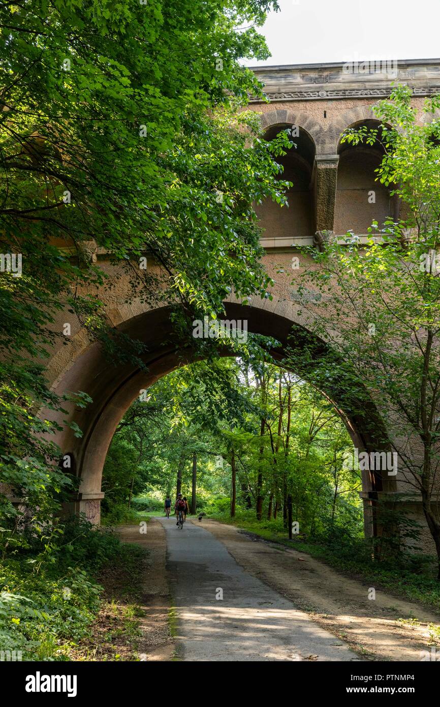 Rock Creek Park Trails. Georgetown. Washington DC, USA Stock Photo - Alamy
