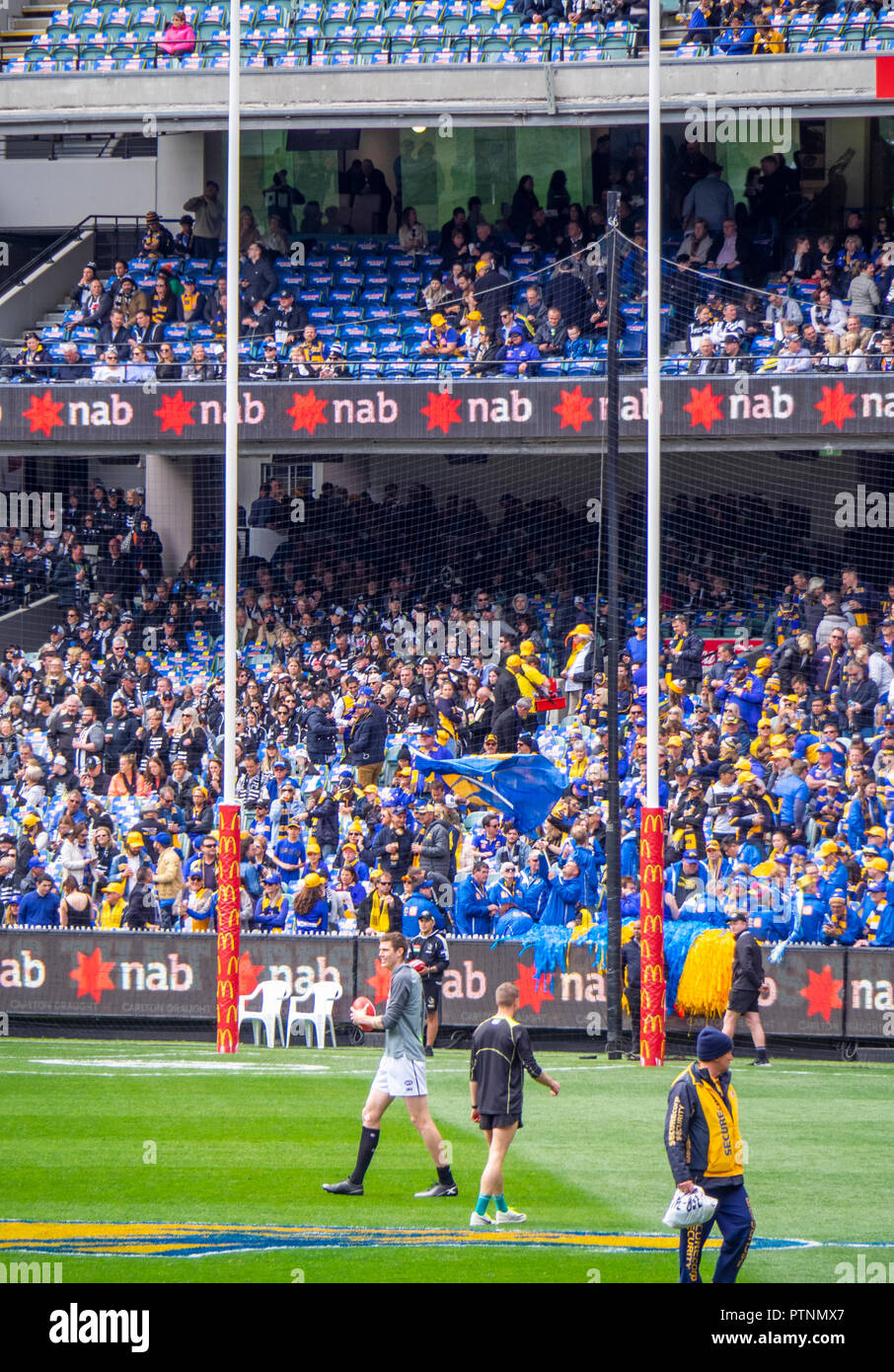 Collingwood Football Club footballer Mason Cox at AFL Grand Final MCG