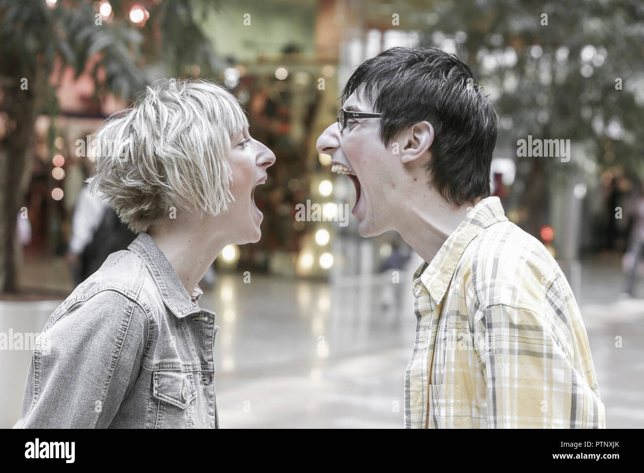 Anschreien High Resolution Stock Photography and Images - Alamy