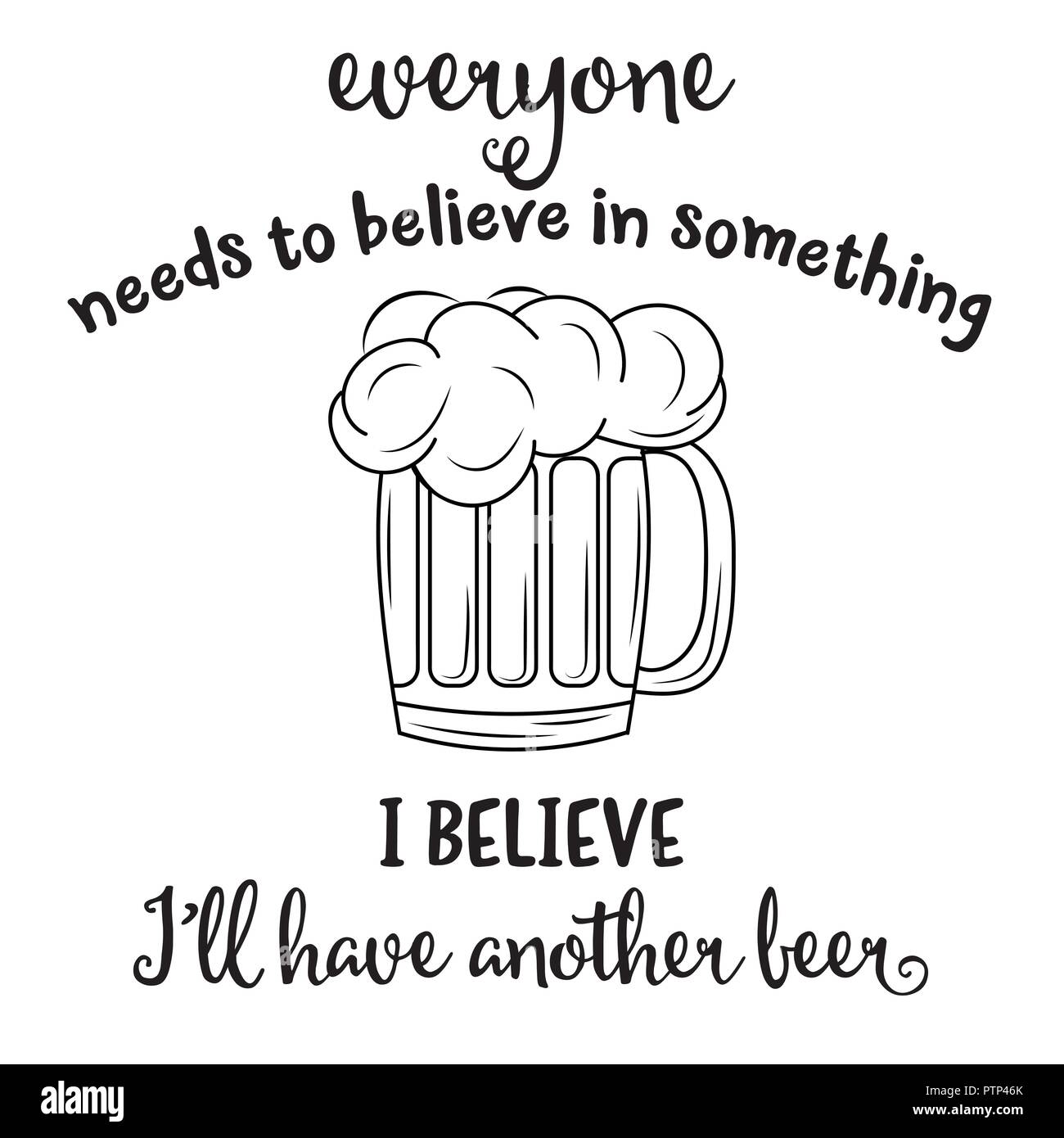 Beer drinking funny Black and White Stock Photos & Images - Alamy