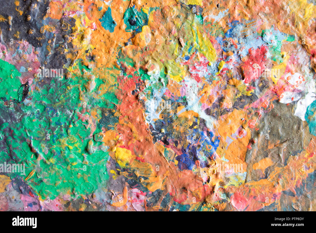 Abstract of mixed and spread vibrant color background Stock Photo - Alamy