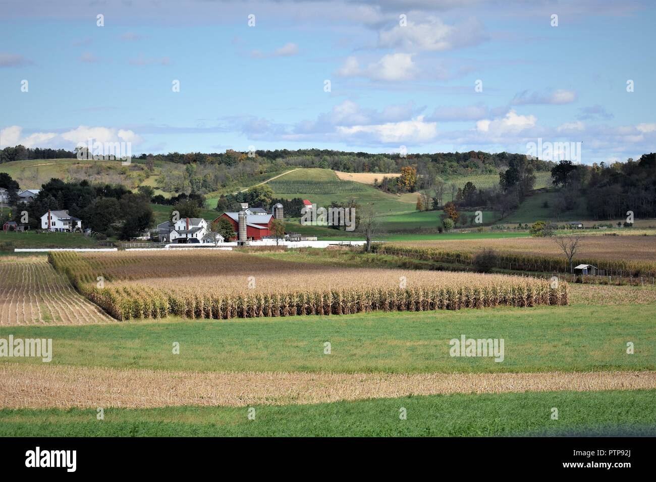 Ohio Farm Land for feeding America Stock Photo Alamy