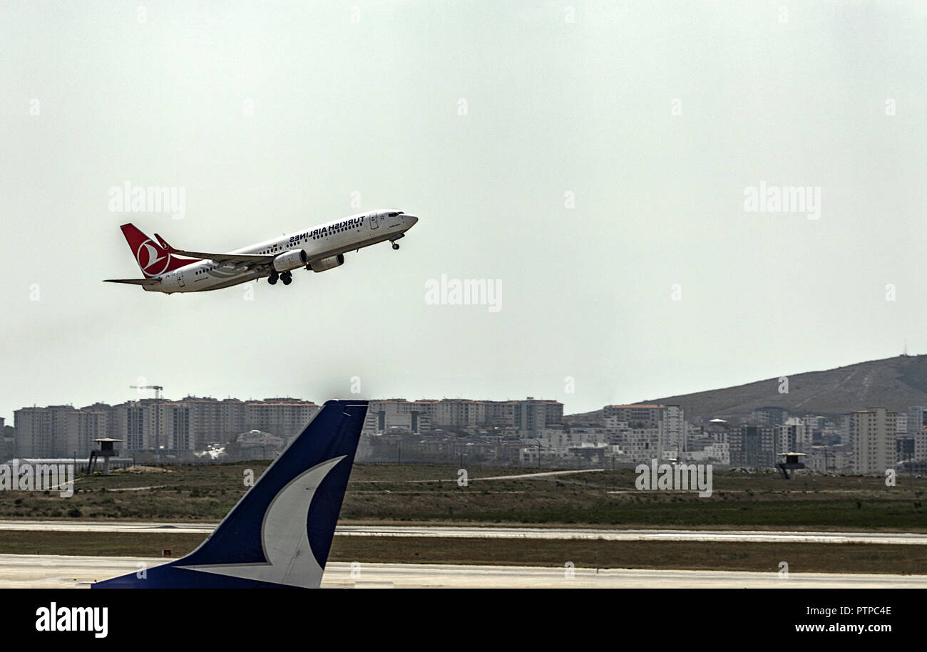 08/25/2018,yesilkoy,Istanbul,Turkey,Turkish Airlines flies in the