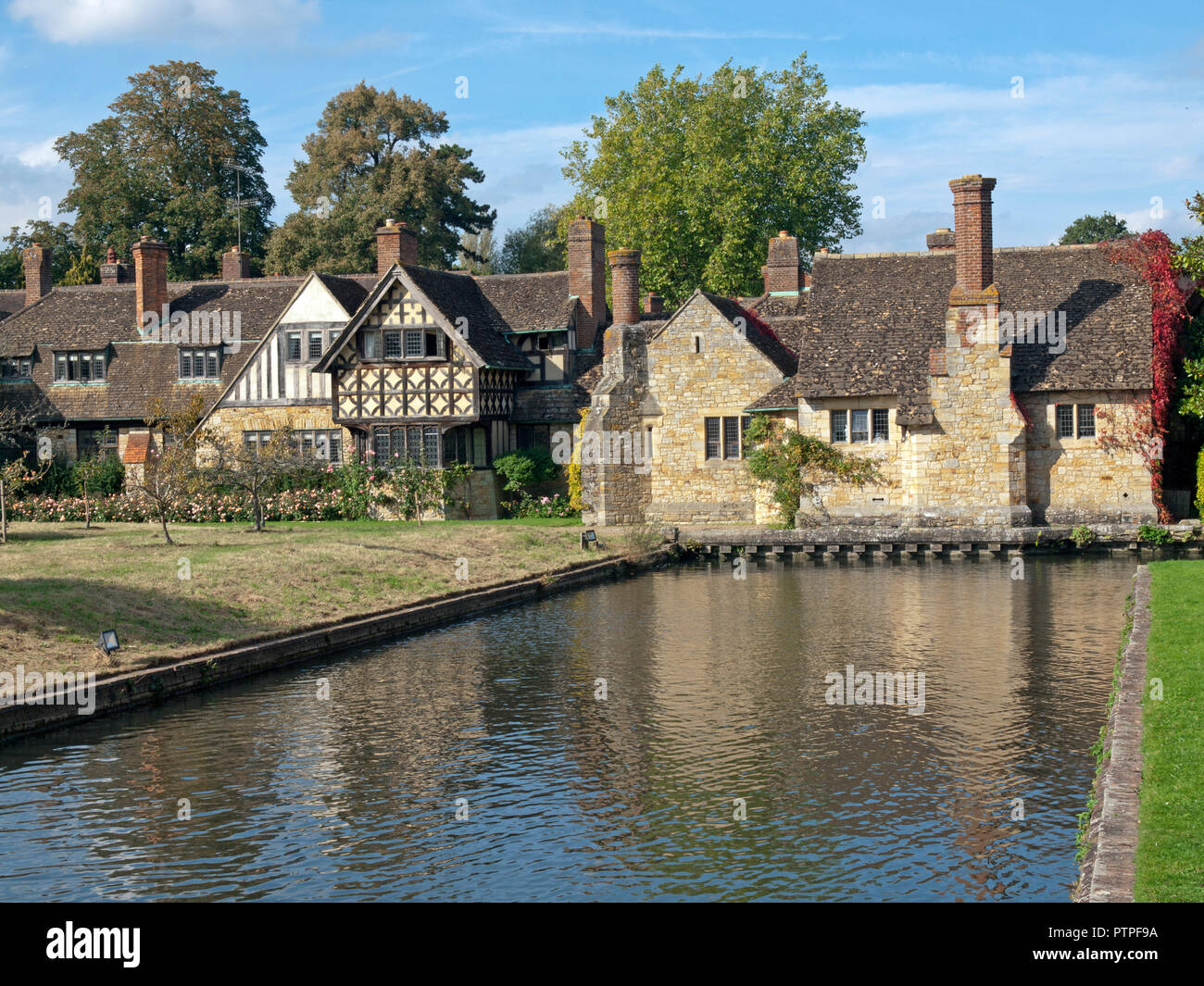 The Astor Wing, a collection of cottages by Hever Castle Stock Photo