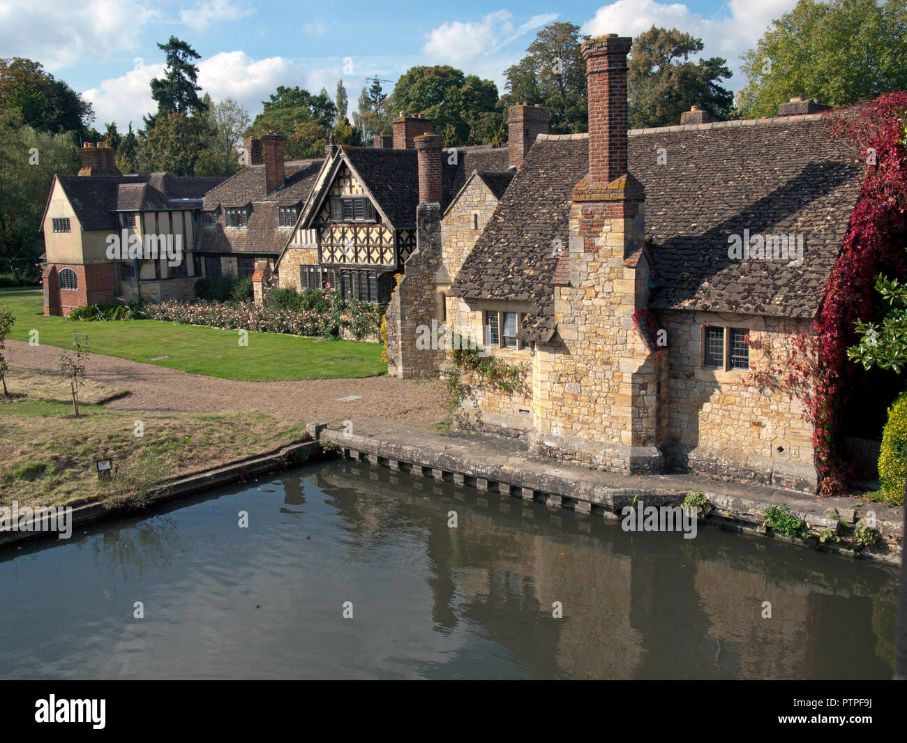The Astor Wing, a collection of cottages by Hever Castle Stock Photo